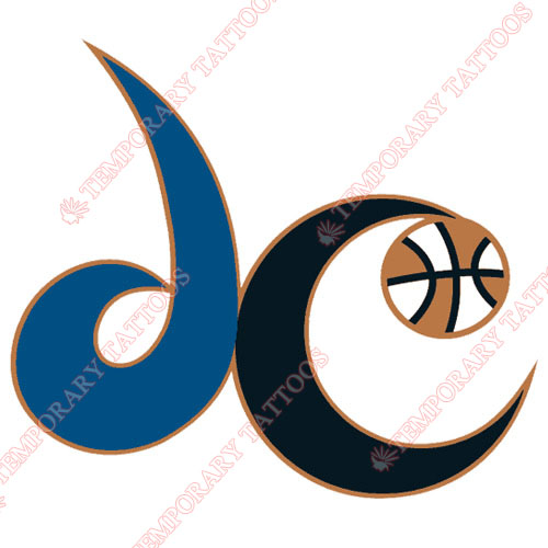 Washington Mystics Customize Temporary Tattoos Stickers NO.8587